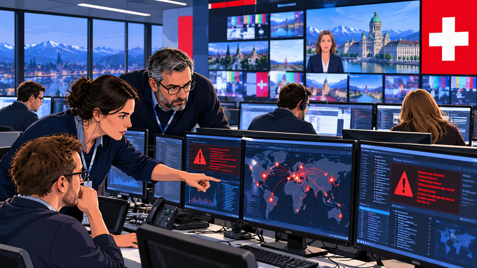 Cyberattack on Swiss Broadcaster Exposes Employee Data After Third-Party Breach