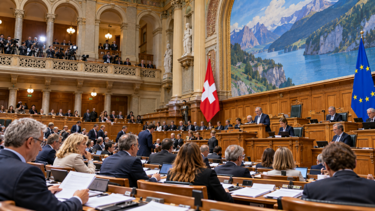 Swiss Upper House Opens Lengthy Debate on Landmark EU Relations Package