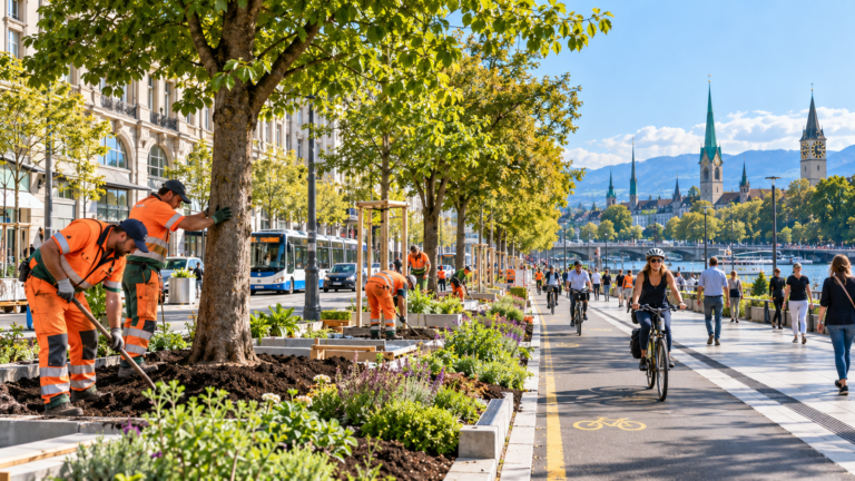 Zurich Accelerates Urban Greening Plan as Tree-Planting Goals Gain Momentum