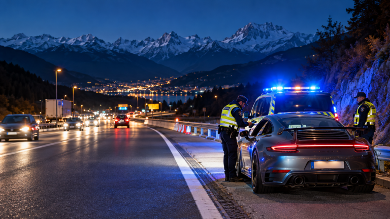 Swiss Driver Caught at 312 km/h on French Motorway Faces Legal Action