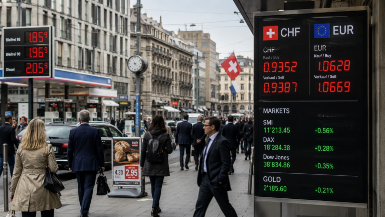 Swiss Consumer Prices Accelerate as Inflation Reaches Highest Level Since 2024