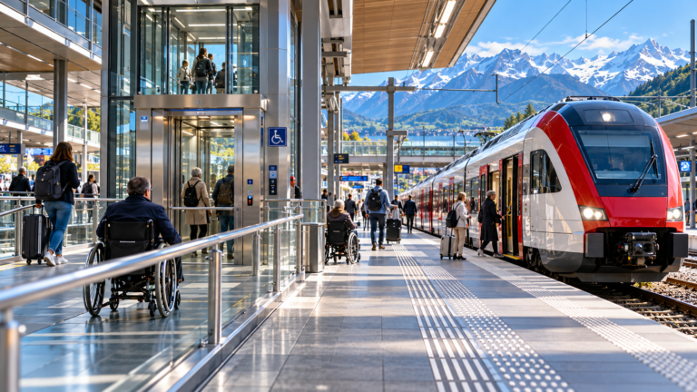 Switzerland Expands Accessible Rail Travel, but Hundreds of Stations Still Await Upgrades