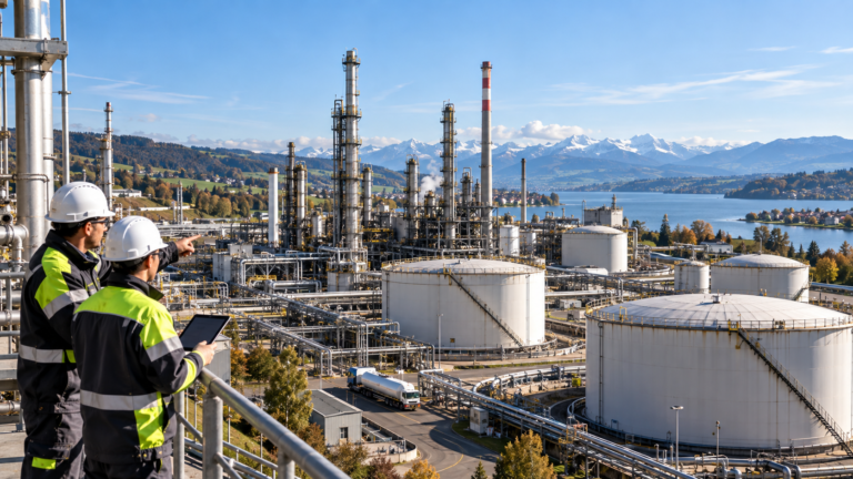 Swiss Fuel Supplies Remain Stable Despite Shutdown at Nation’s Only Oil Refinery