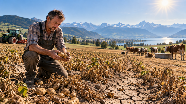 Swiss Heatwave Drives Farm Losses as Food Prices Begin to Rise