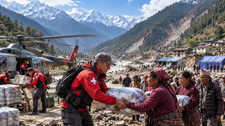 Switzerland Expands Nepal Relief Mission With New Funding and Disaster Experts