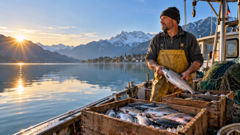 Swiss Fishers Unveil National Label to Spotlight Wild-Caught Lake Fish