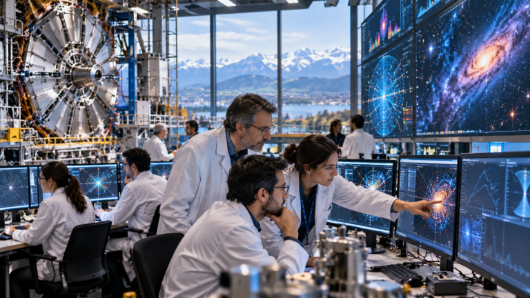 Swiss Scientists Celebrate Role in Nobel-Winning Quest to Decode the Universe