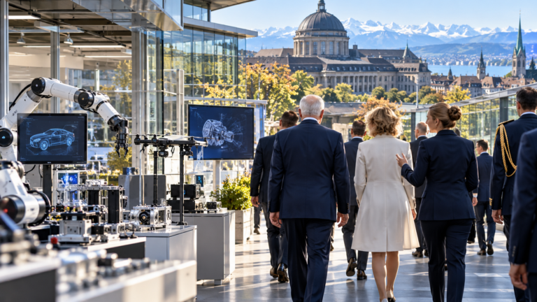 Sweden’s King Highlights Innovation Ties During Zurich Technology Visit